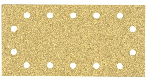Bosch 10x EXPERT C470 Sandpaper (for Paint on wood, Hardwood, Ø 115x230 mm, Grit 40, Professional Accessory Orbital Sander)