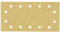 Bosch 10x EXPERT C470 Sandpaper (for Paint on wood, Hardwood, Ø 115x230 mm, Grit 40, Professional Accessory Orbital Sander)