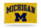 Flagge Michigan Wolverines, gelb, M Flagge, 90 x 150 cm