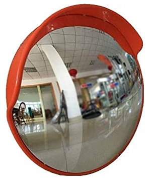 ZJYWMM Straßenspiegel Sicherheitsspiegel 30-120CM, Spiegel konvexer Außenparkspiegel Business Park (Größe: 60CM)