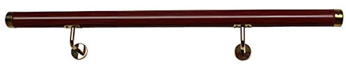 Handlauf Geländer PVC-Treppenhandläufe mit Beschlägen, 3.3ft/4ft/4.6ft/5ft Lang Treppengeländer für Ältere Menschen/Kinder/Behinderte/Frauen, Size : 1.2m(4ft)
