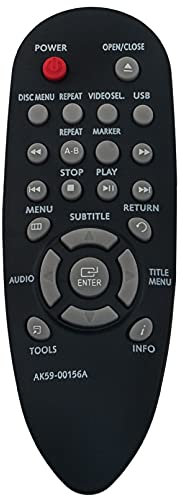 New AK59-00156A Replace Remote Control - VINABTY AK5900156A DVD Player Remote Control Replacement for SAMSUNG DVD-E360 DVDE360 AK59-00156A AK5900156A AK59 00156A Remote Controller