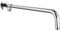 Drenky 43cm Stainless Steel Shower Head Arm with Copper Holder Silver Polished Chrome Shower Arm for Rainfall Shower Head Come with Teflon Thread Tape and Screws