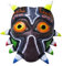 XehCaol Majoras Mask,Zelda Maske Kostüm 3ds Zelda Figur Halloween Cosplay Props für Erwachsene (Grey)