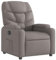 vidaXL Relaxsessel, Sessel mit Liegefunktion, Fernsehsessel Verstellbare Rückenlehne, Liegesessel Ruhesessel Polstersessel, Taupe Stoff