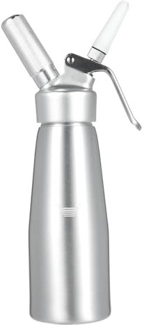 CHENTON Cream Dispenser Leak-Free Whip Cream Maker Canister Highly Durable Cream Whipper Aluminum Cream Whipper Whipped Cream Maker 500ml Highly Durable Aluminum Cream Whipper, Professional Whipped
