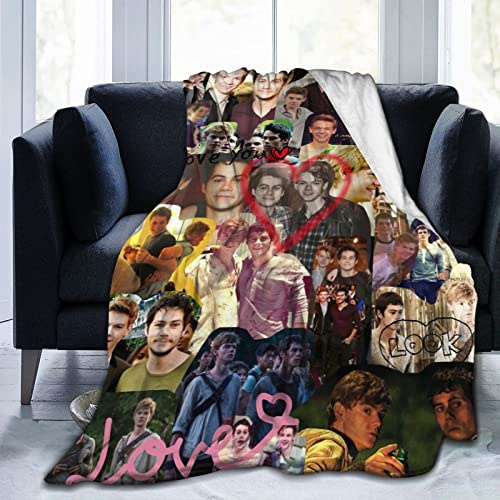 kiaear Fleece-Überwurfdecke für Couch, Sofa oder Bett, Thomas Newt Sangster, luxuriöse Flanell-Schoßdecke, super gemütlich und bequem für alle Jahreszeiten, 152,4 x 127 cm