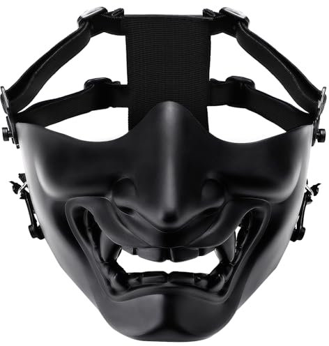 Outdoor Game Halbgesichts-Airsoft-Maske – modische schützende kreative Maske