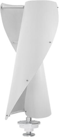 Helix Wind Turbine Maglev Generator Axis Vertical Windmill W/Controller Windkraftanlagen Windgenerator Vertikal Windrad Vertikaler Windturbine Vertikale Windkraftanlage Laderegler 400W 24V