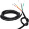 16 Gauge 5 Conductor Electrical Wire 2Metres 5x1.3mm 16 AWG Wire Stranded PVC Cord Oxygen Free Stranded Tinned Copper Wire for Automotive Wire,LED Lighting, Outdoor Low Voltage Extension Cable
