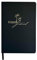 booked memories Reisetagebuch für 90 Reisetage - Travel Journal zum Selbst gestalten - mit Weltkarte und Stickersheet - Englisch (black)