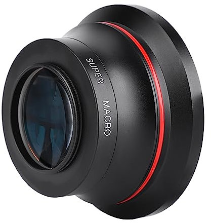 Obiettivo Ultragrandangolare 0,39X, di Livello Professionale, Compatibile con Fotocamere DV e Telefoni Cellulari, Include una Clip da 37 Mm, Migliora la Tua Esperienza Fotografica