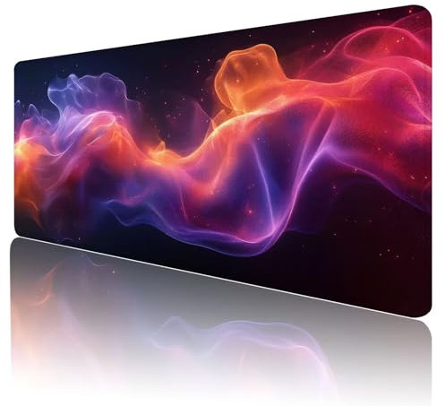 Gaming Mouse Pad Black Large Mouse Mat xxl 1200x600mm Gaming Mousepad Pink Desk Mat Improved Precision and Speed For Stable Grip on Smooth Surfaces for Computer Gamer Office Desk Accessories,J-30