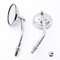 Lenkerendenspiegel Universal 8MM Motorrad Rückansicht Seiten Spiegel Für Road King Für Touring XL883 Für SPO&rtster 1200 Für XL1200C(A)