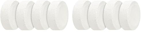 WENKO Deshumificador para rellenar 4 x 250 g - 4 x 250 g, Cloruro de calcio, 8.2 x 3 x 8.2 cm (Paquete de 2)