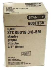 Bostitch BOSR501910 STCR501910Z Agrafes STCR-H. 10 mm Boîte de 5000-STCR501910Z