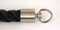 Unbekannt Seilendhalter Seilkappe Seilendkappe Nickel matt mit Ring für 28mm - 30mm Handlaufseil/Absperrseil