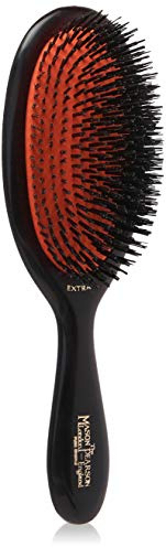 Mason Pearson B2 Extra Small Pure Bristle Hair Brush - Dark Ruby