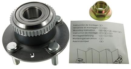 SKF Wheel Bearing Kit With ABS Sensor Ring VKBA 3280 Rear Axle Position Height 103 mm Length 151 mm Width 154 mm - OE Quality