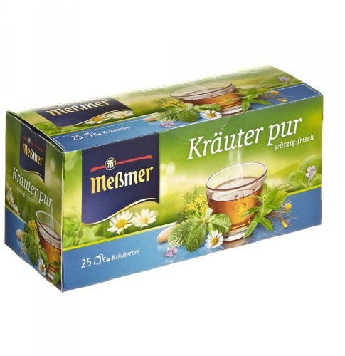 Meßmer Kräuter pur 25 Teebeutel - 12 Packungen