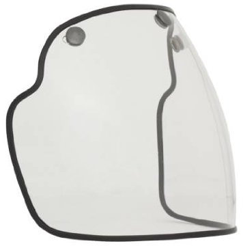 DMD Visier Full Face Big Visor transparent für Jethelme
