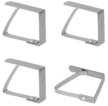 Pince nappe - Inox - Vendu par 4