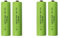 Akku aufladbare Batterie Ni-MH NiMH AA Mignon 1,2 Volt 600mAh Solar 4 STÜCK