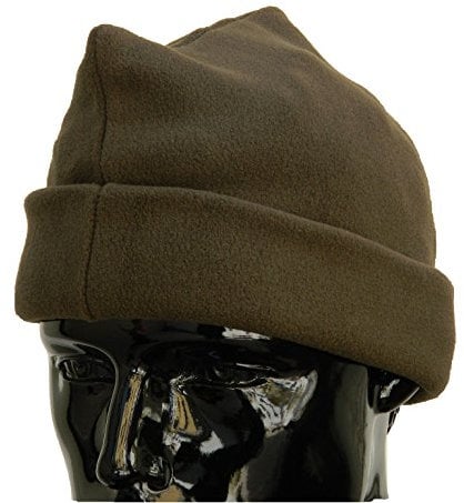 OUTLET MILITARY Cappello 3 Punti in Pile Antipilling Verde