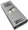 EWA - Kerzen Maxi Teelichter weiß mit Metallhülle 20 Stück/Pack ca. (ØxH) 57 x 23 mm