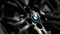BMW Original Nabenkappe mit fester Mitte, 56 mm, für 112 mm Alu-Radkappe 36122455268, Acrylnitril-Butadien-Styrol, Blue, White, Black