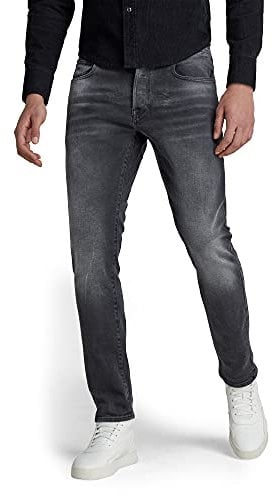 G-Star Men's 3301 Slim Jeans, Black (antic charcoal 51001-B479-A800), 34W / 38L