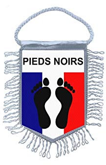 Akachafactory Fanion Mini Drapeau Pays Voiture Decoration France Pieds Noirs Algerie Francaise