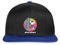 Spreadshirt Peanuts Snoopy Cool Surfen Snapback Cap, One Size, Schwarz/Königsblau