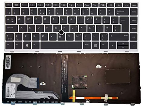 INFOELETTRONICA LO STORE DELLA CONVENIENZA E QUALITA' Tastiera Italiana RETROILLUMINATA per HP EliteBook 745 G5 745 G6 840 G5 840 G6 846 G5 con Track Point
