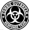 WildeBabsKLBT 11cm Hochwertiger Auto-Aufkleber Sticker Decal Autoaufkleber Aufkleber-Folie Wetterfest Zombie Outbreak Response Team F1584
