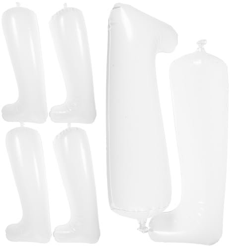 LIFKOME 3 Paar aufblasbare Stiefelformer Schuhspanner 32 cm langer Schuhständerhalter zur Faltenvorbeugung Aufbewahrung und Stiefelpflege