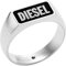 Diesel Herren-Siegelring Achat schwarz, DX151204010