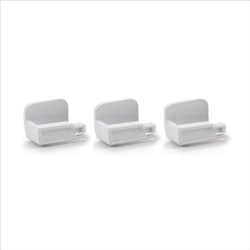 Genérico 3 Unidades Soporte Sujeción Telepeaje Via-T Cristal Coche Camion Peaje Pinza ViaT Telepeaxe Telepeatge
