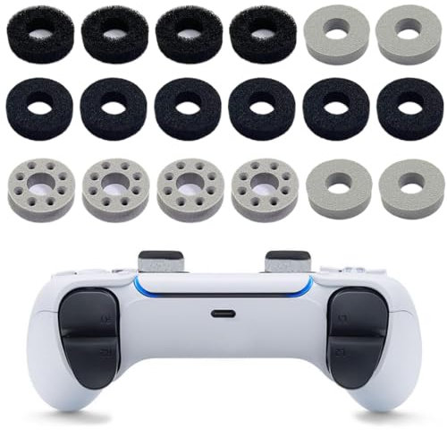 18 Stück Thumbstick Stoßdämpfer, Aim Assist Ringe, Zielhilfe mit 4 Verschiedener Härtegrad,Thumbstick Stoßdämpfer Zubehör