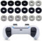 18 Stück Thumbstick Stoßdämpfer, Aim Assist Ringe, Zielhilfe mit 4 Verschiedener Härtegrad,Thumbstick Stoßdämpfer Zubehör