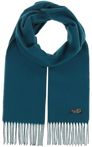 FRAAS Cashmink Schal 30 x 180 cm - Weicher als Kaschmir - Made in Germany - Schal einfarbig für Damen und Herren - Perfekt für Herbst und Winter Deep Teal