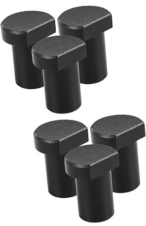 Artibetter 2 Sätze Zubehör Für Holzbearbeitungswerkbänke Hundelochklemme Aluminiumstopper Für Hundeloch Einfache Installation 19 Mm Kurzer Stift 3 Stück * 2