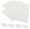 HONMEET 30 Stück Heißprägung Kleine Grußkarte Tischkarte Shop Kleine Karte Back Grußkarte Grußkarten Zum Basteln Tisch Tischkarte Dankeschön Umschläge Abschlussball Papier