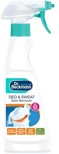 AMK® Deodorant and Sweat Stain Remover 250ml Eliminates Stubborn Yellow and White Marks Restores Fabric
