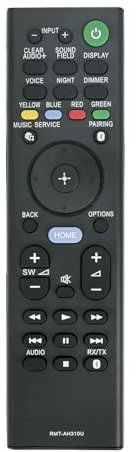 VINABTY RMT-AH310U Replacement Remote Control Compatible with Sony Speaker System HT-CT800 SA-WCT800 SA-CT800 HT-MT500 SA-WMT500 SA-MT500 HT-ST5000 SA-ST5000 SA-WST5000