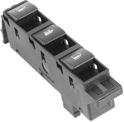 LICHENGTAI Schalter Fensterheber Vorne Links Kompatibel mit BMW 3er E46 Elektrischer Fensterheberschalter 61316902183 Electric Power Master Fensterschalter