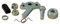 Cliquet et Ressort Libres Convenant aux treuils manuels Fulton T2005, T2035,