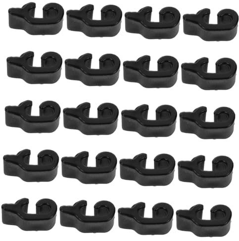 DIKACA 20 Stück Teiliges Drahtkäfig Clips mit Glatten Kanten Verstärkungsverschlüsse für Katzennetz Vogelkäfig Kaninchen und Hühnerkäfig Einfache Vielseitige Kompatibilität für