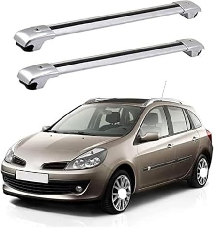 Toit Porte Bagages pour Renault pour Clio pour Sports pour Tourer Wagon 2007-2020 Barres Toit Voiture Barres Alliage Aluminium