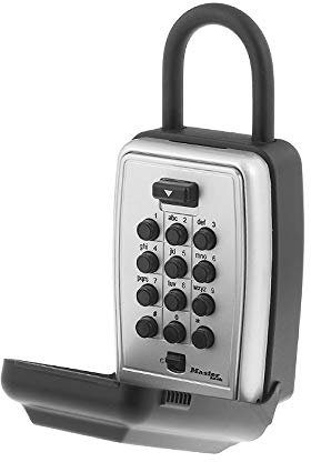 Master Lock 5422D Boîte de verrouillage à bouton poussoir portable 120 V Noir 7.25.32.2